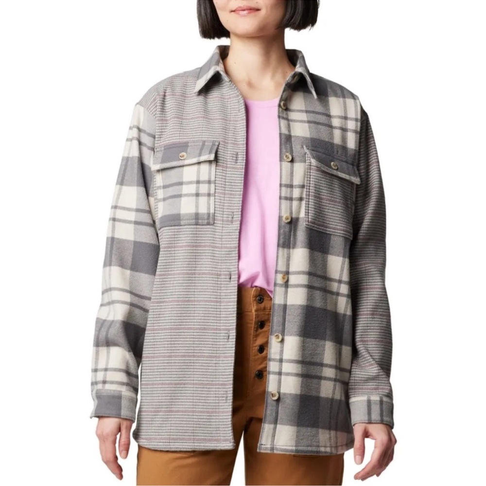 NWT Columbia Blue Point Creek Shirt Jacket